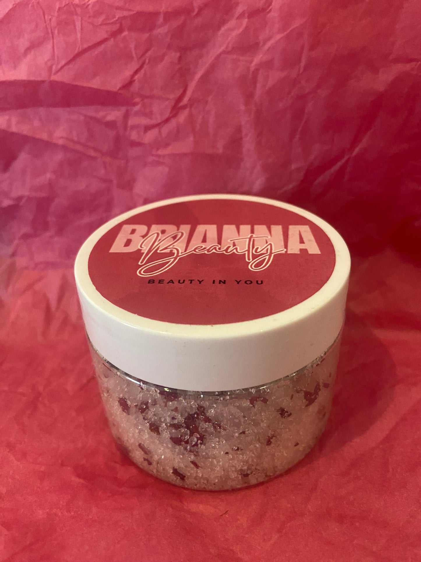 Brianna beauty rose bath salts