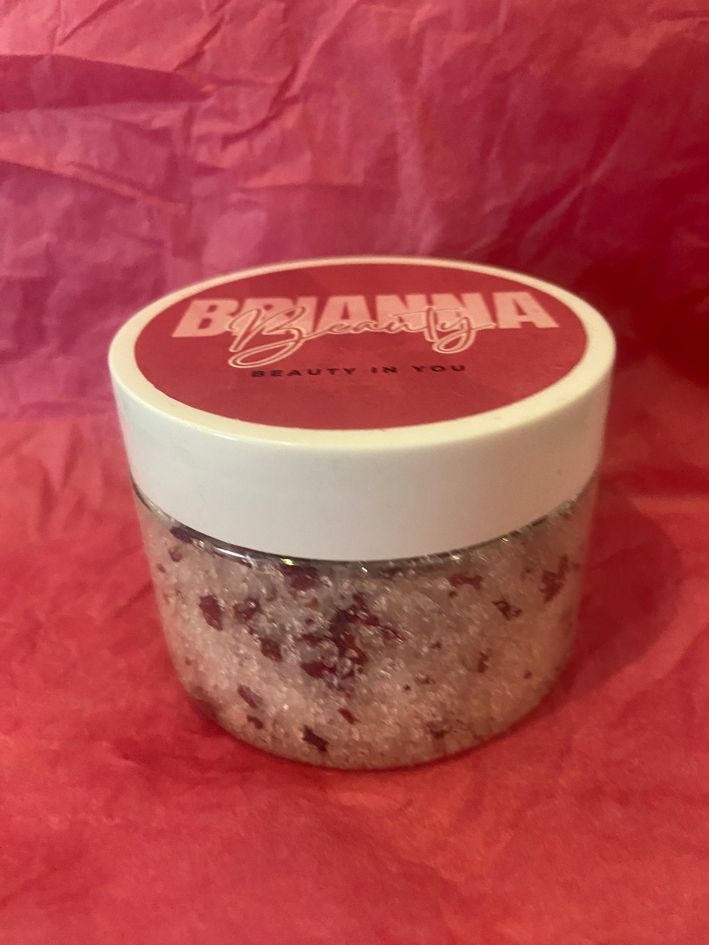 Brianna beauty rose bath salts