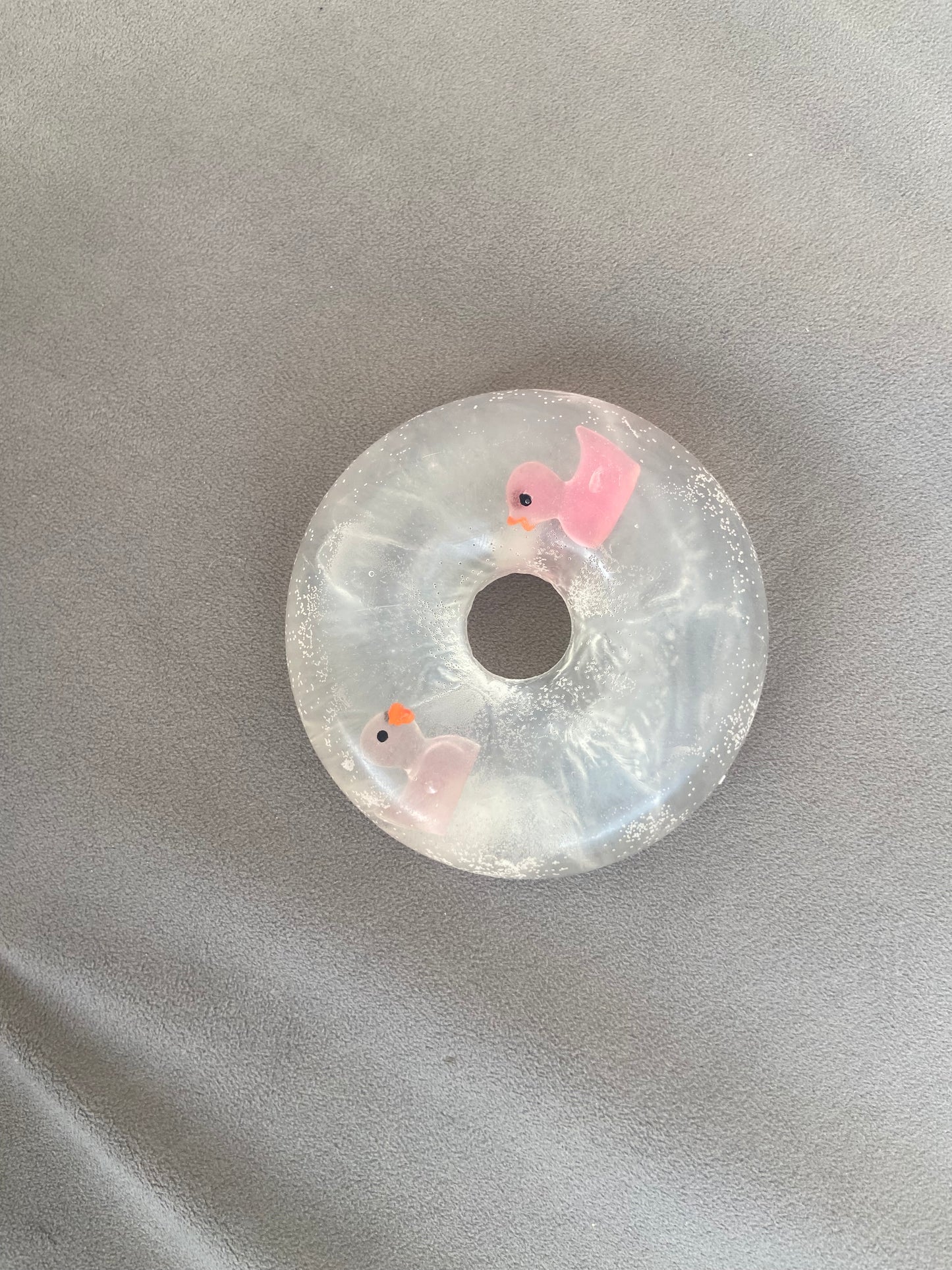 Donut shape soap
