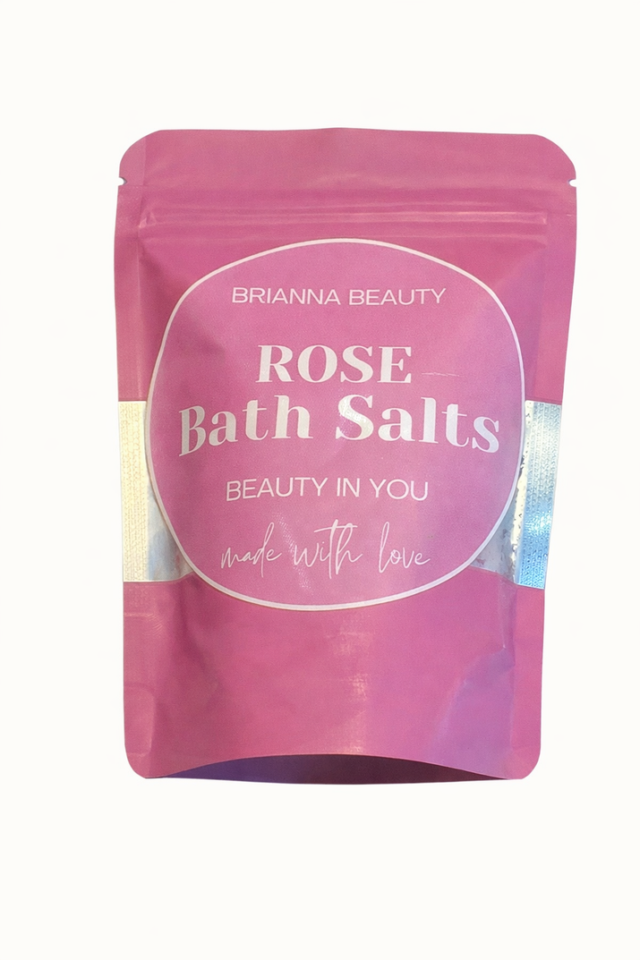 Brianna beauty rose bath salts