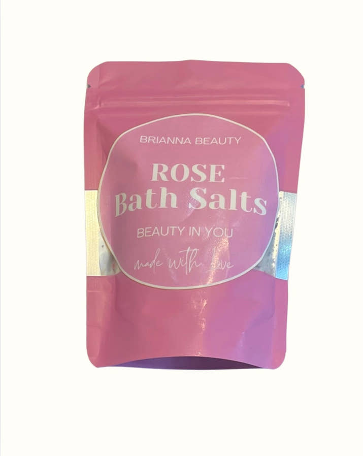 Brianna beauty rose bath salts