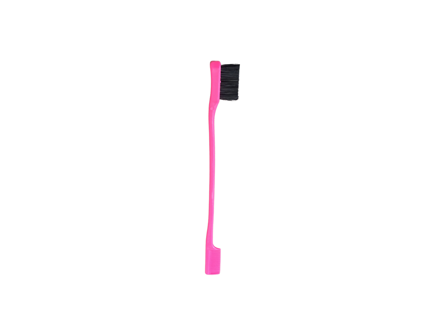 2-in-one hair comb (hot pink)